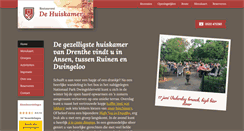 Desktop Screenshot of dehuiskamer.com